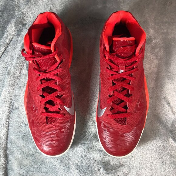 Nike Air Max Premiere TB Mens Size 10 Basketball Shoes Red Retro 2014 - Picture 7 of 8